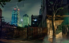 Shanghai Night #14 by Nicolas Jandrain