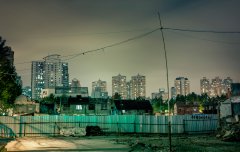 Shanghai Night #2 by Nicolas Jandrain