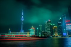 Shanghai Night #18 by Nicolas Jandrain